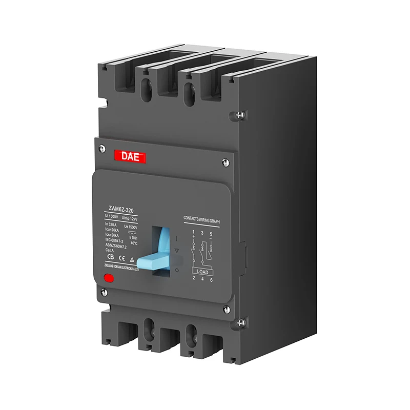 160A วงจรเบรกเกอร์ DC500V MCCB MX24V