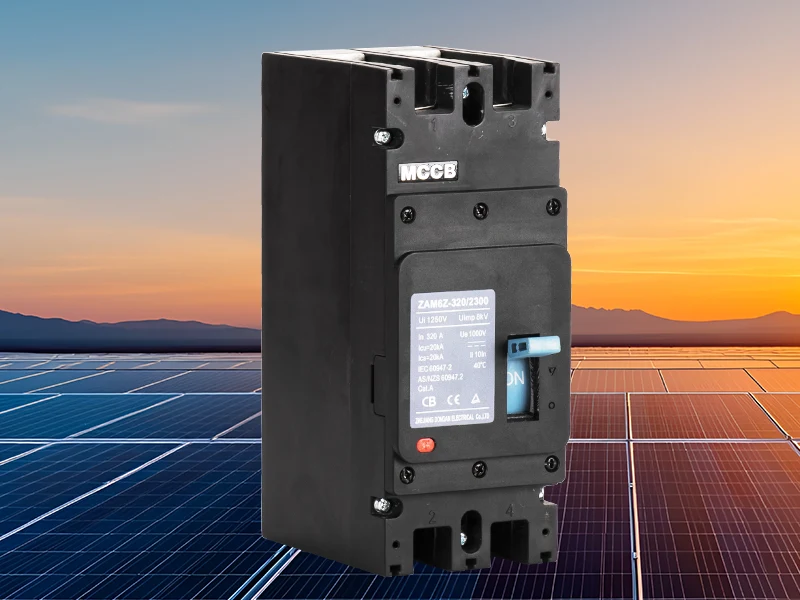 Greenwatt® DC1000V 320A Case Circuit Circuit Breaker: เพิ่มพลังในอนาคตของพลังงานหมุนเวียน