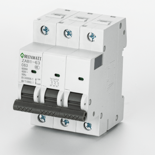 AC MCB 230/400V 1P-4P 6A-125A เบรกเกอร์วงจรขนาดเล็ก