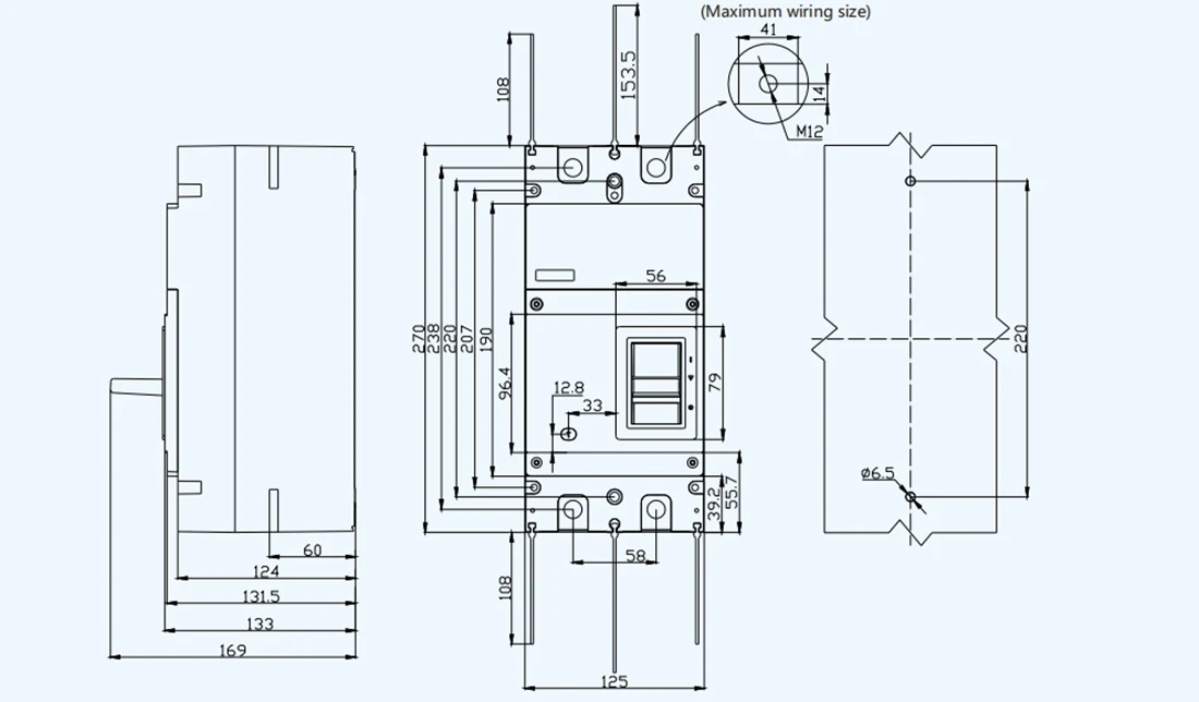Solar PV DC1500V MCCB