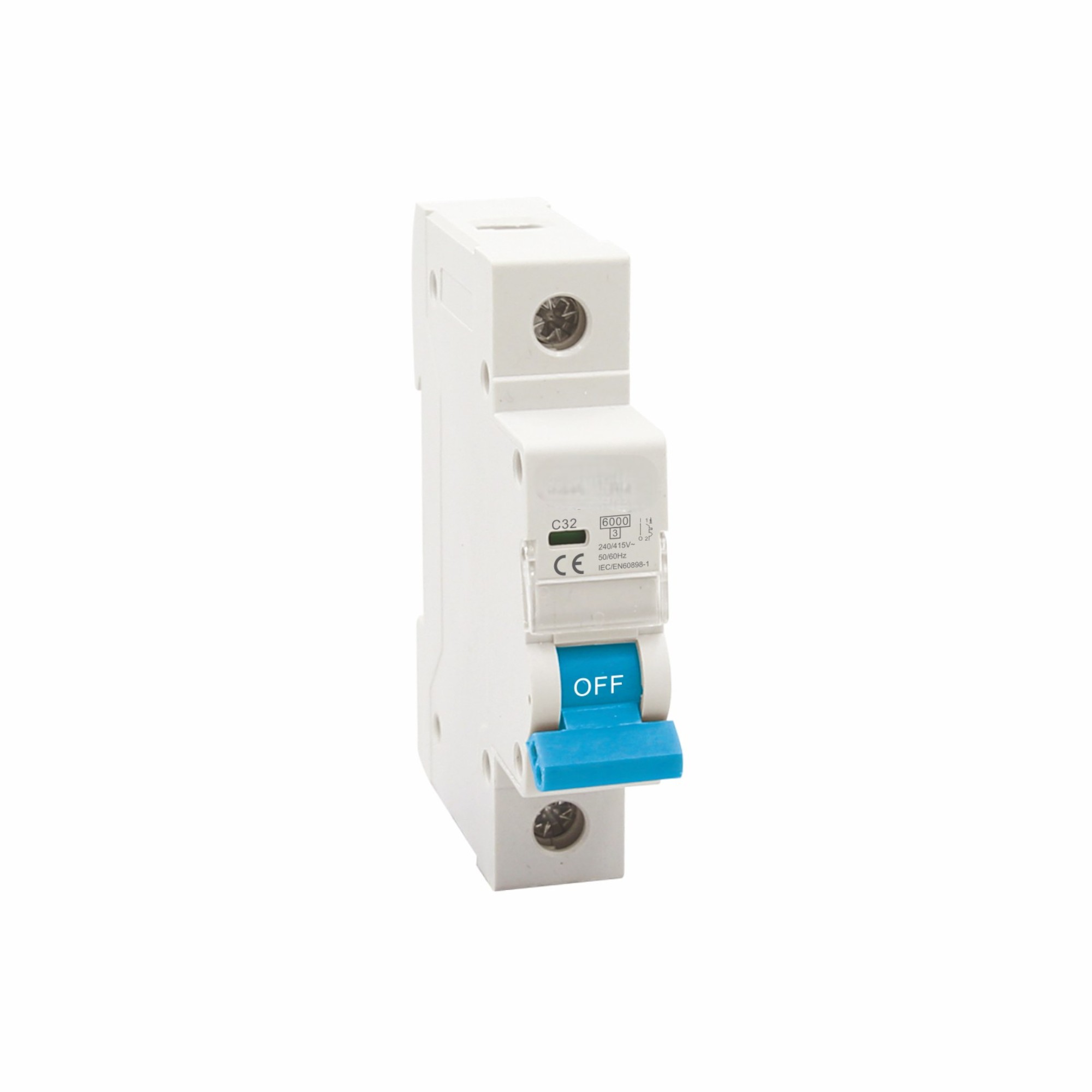 AC MCB ความร้อนด้วยแม่เหล็ก 1p-4p | 1-63a | เส้นโค้ง B/C/D | 415V | IEC/EN 60898-1