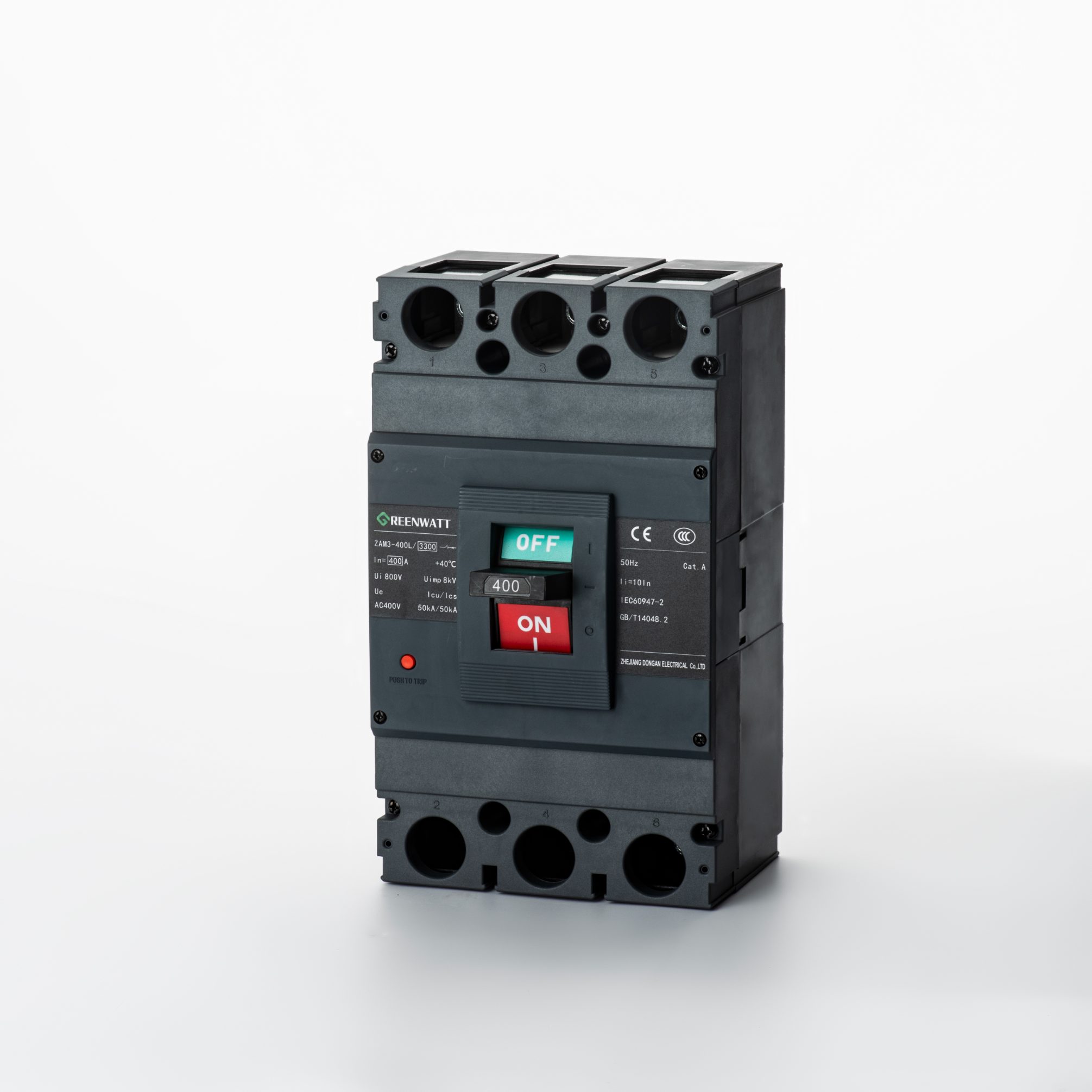 ZAM3-400L Case Circuit Breaker | กรีนวัตต์