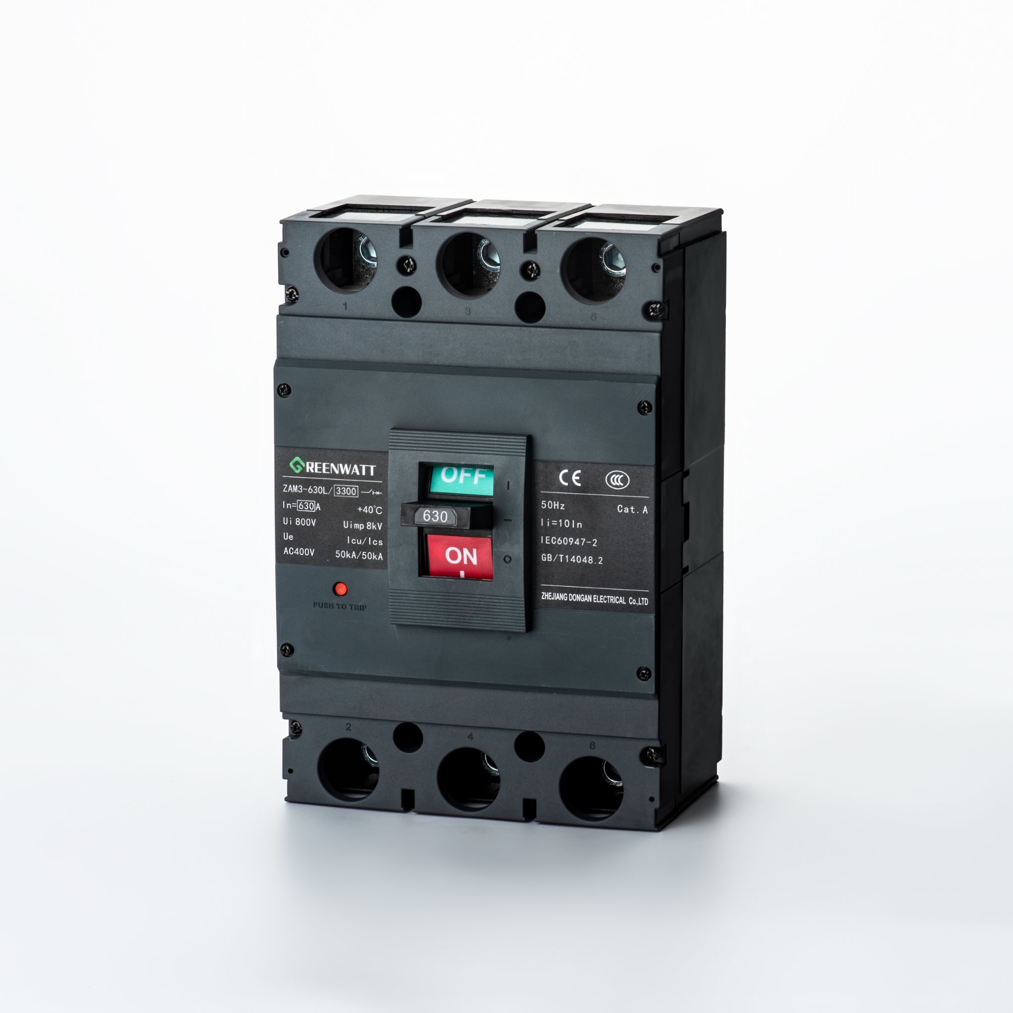 ZAM3-630L Case Circuit Breaker | กรีนวัตต์